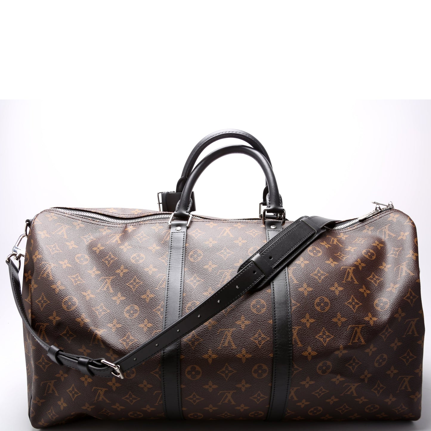  Louis Vuitton Keepall 55 Macassar W/Strap