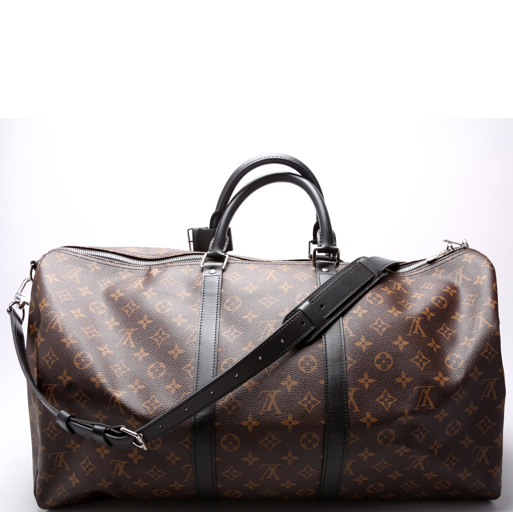  Louis Vuitton Keepall 55 Macassar W/Strap