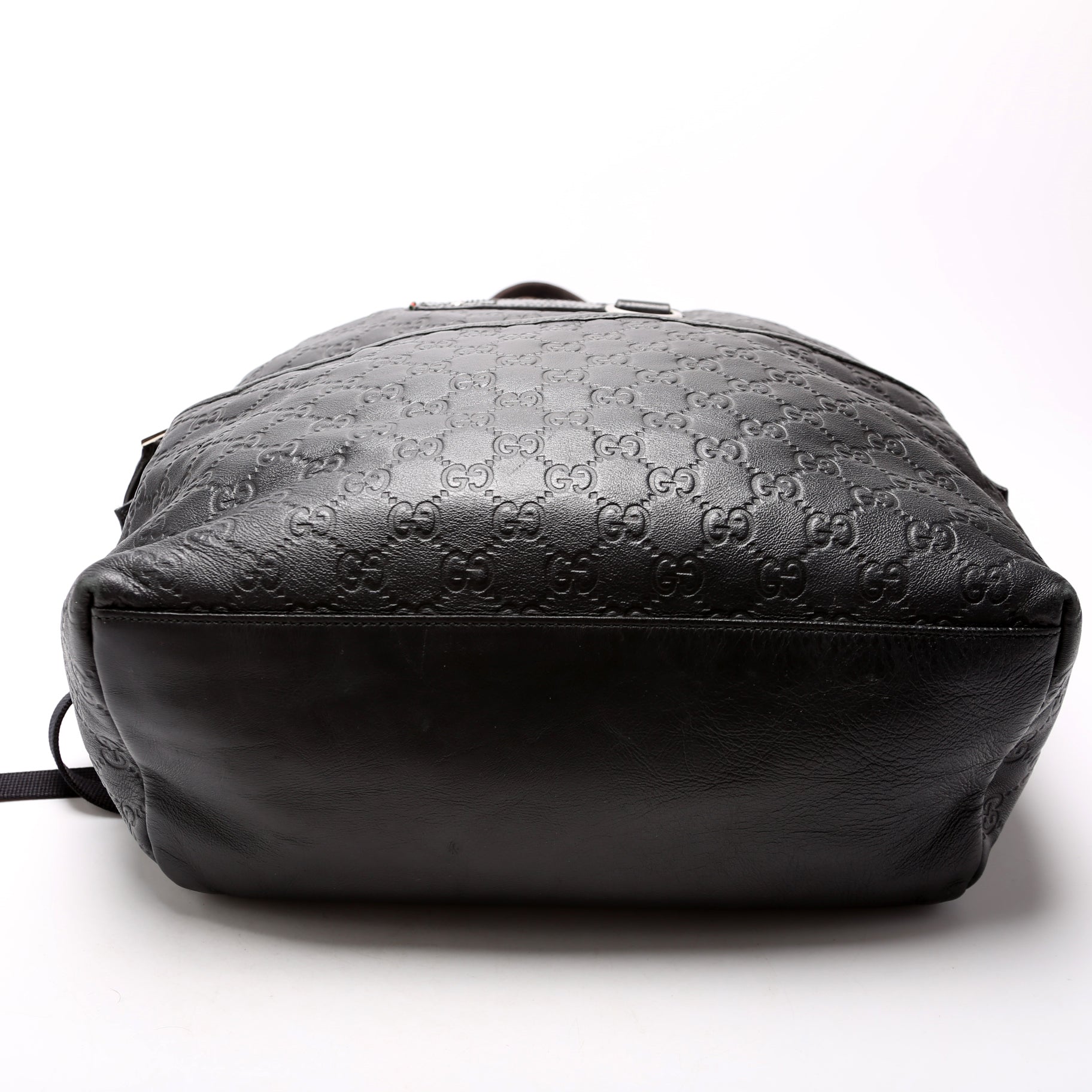 Gucci 268184 Rubber Leather Backpack Bag