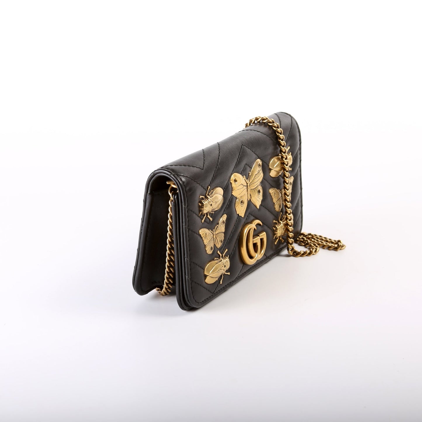 Gucci GG Marmont Animal Stud Mini 488426 for Dan Bag