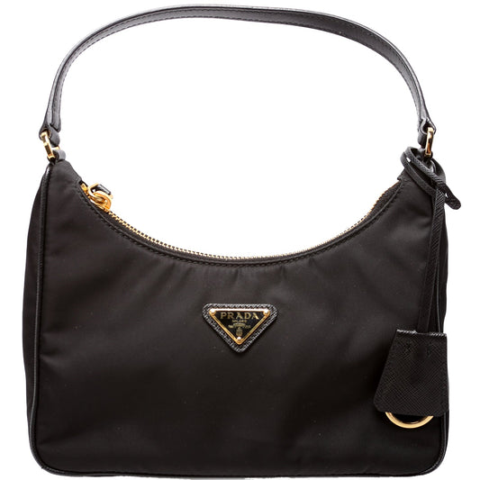Prada Nylon/Saffiano Re-Edition 2005 Mini Shoulder Bag