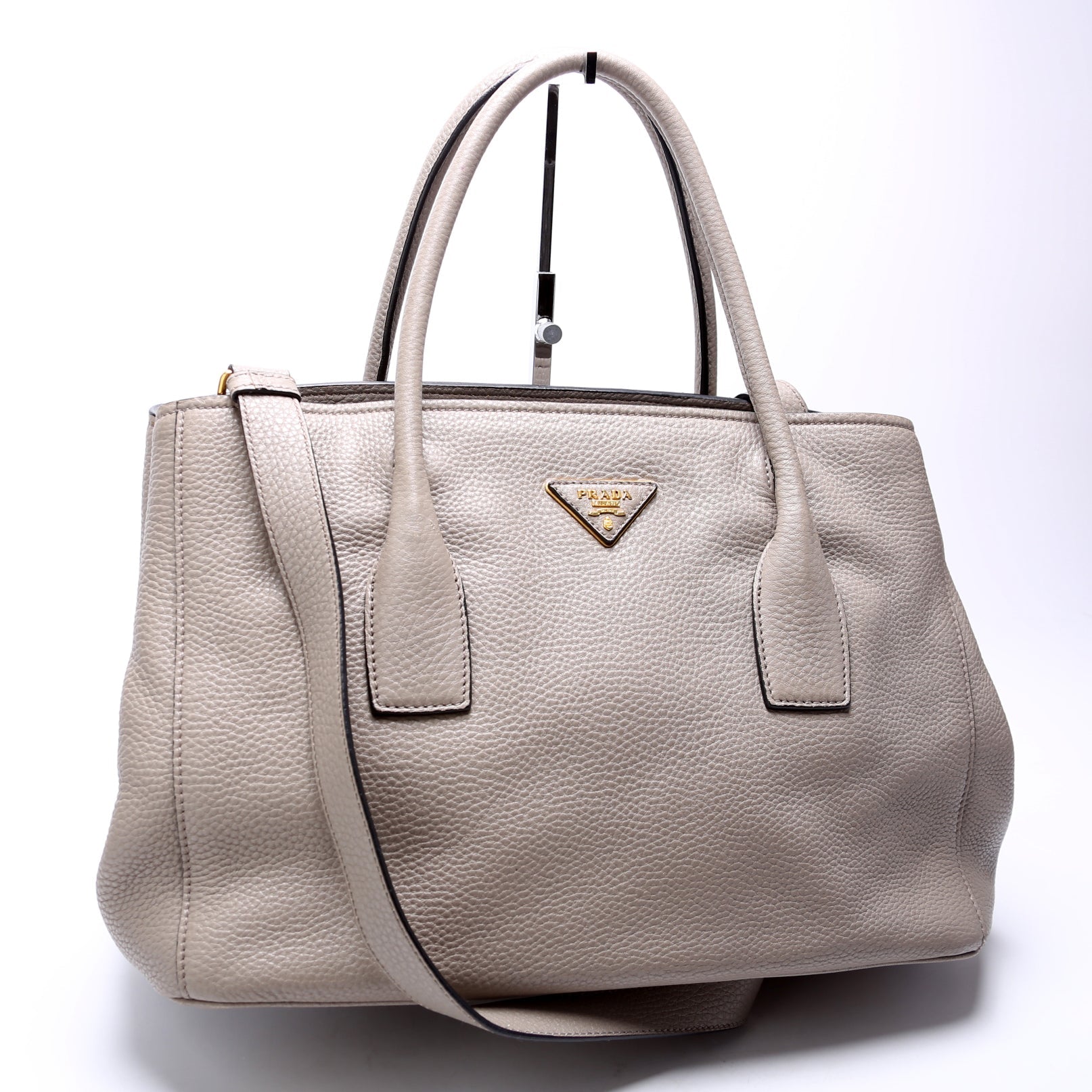 Prada Vitello Daino Tote Bag - Style 2