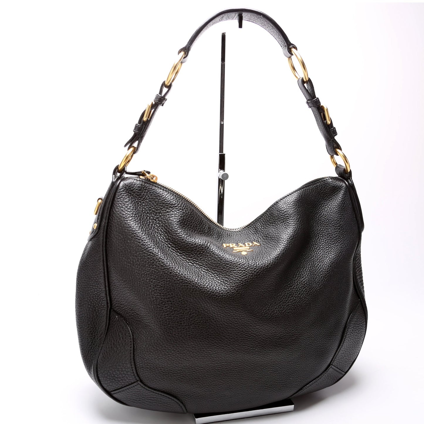 Prada Vitello Daino Hobo Bag - Style 2