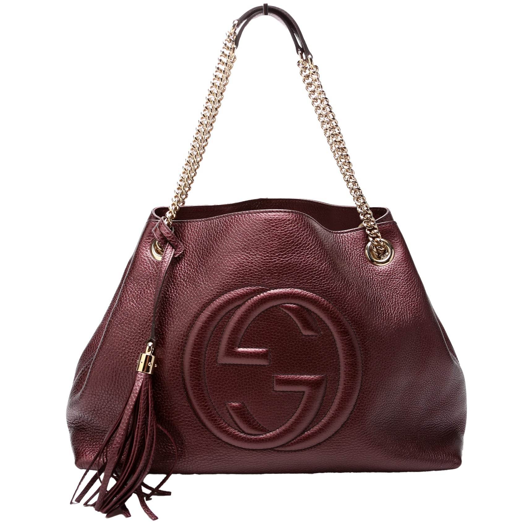 Gucci 308982 Soho Leather Shoulder Medium Bag