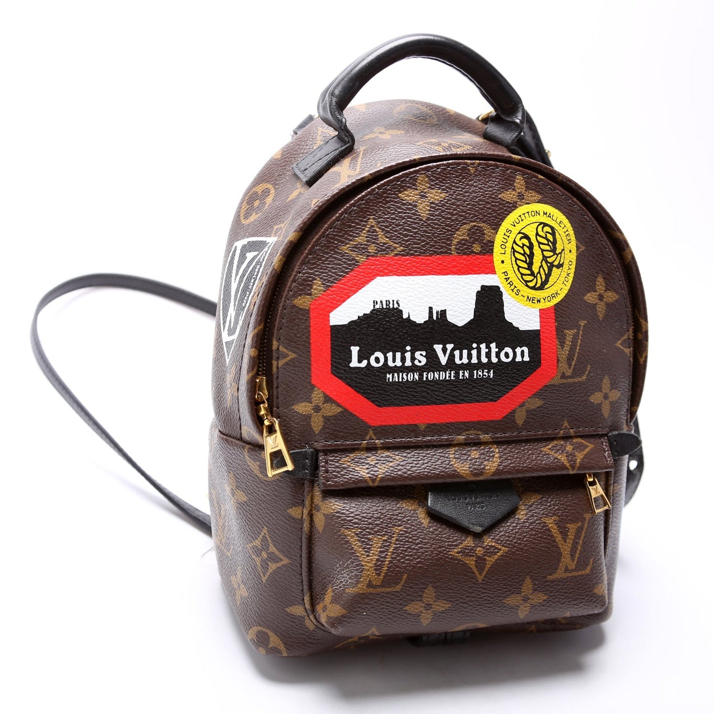 Louis Vuitton Palm Springs Mini Backpack World Tour Monogram