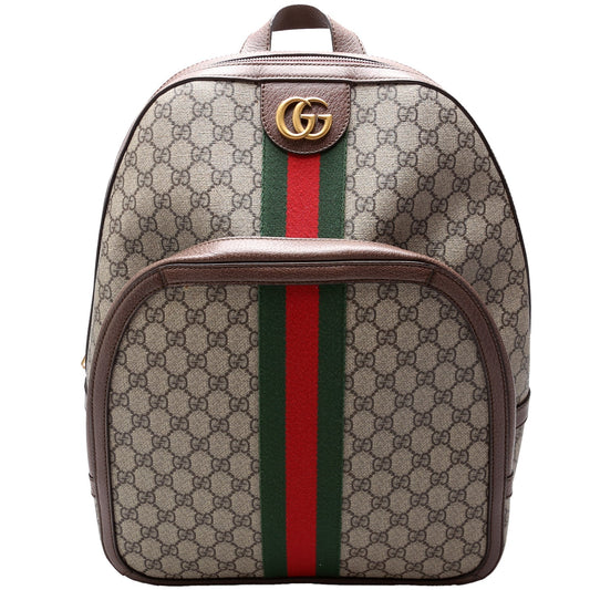 Gucci 547967 GG Supreme Ophidia Backpack Medium Bag