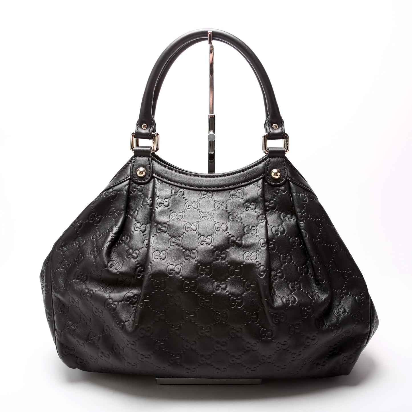 Gucci 211944 Sukey GG Leather Medium Bag
