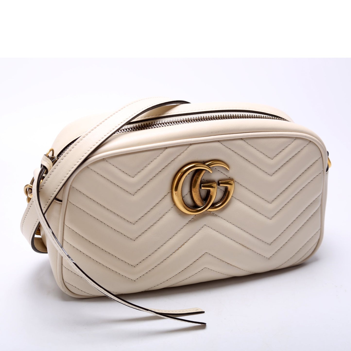 Gucci 447632 Marmont Small Leather Camera Bag