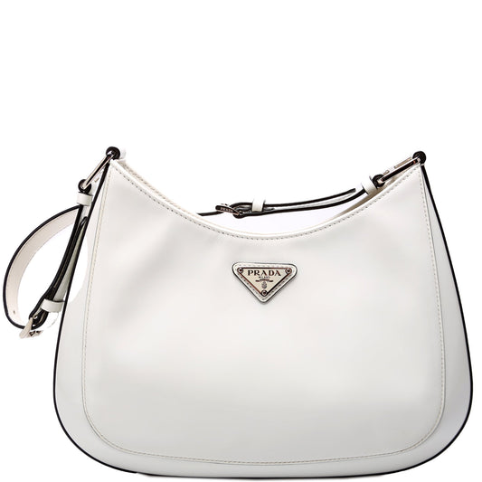 Prada 1BC156 Cleo Brushed Leather Bag