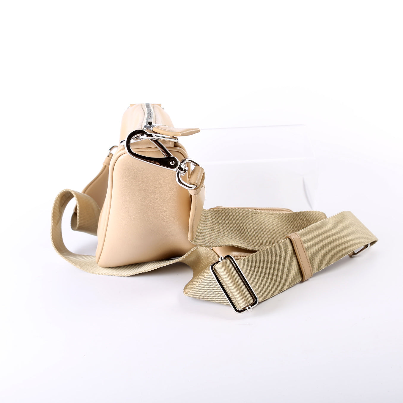 Prada Triangle Logo Leather Shoulder Bag - Style 2