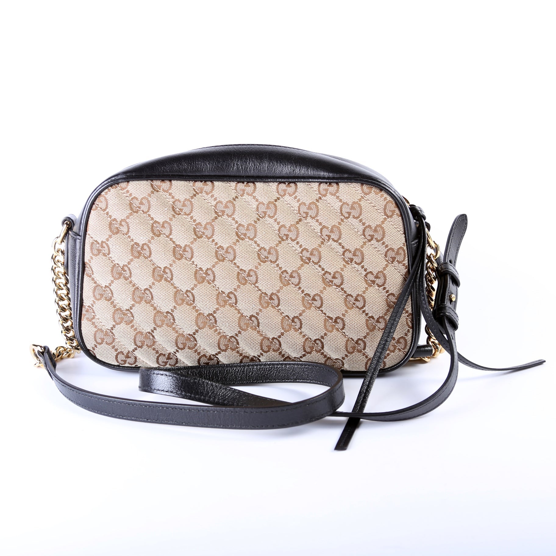 Gucci 447632 Marmont Small Canvas Camera Bag