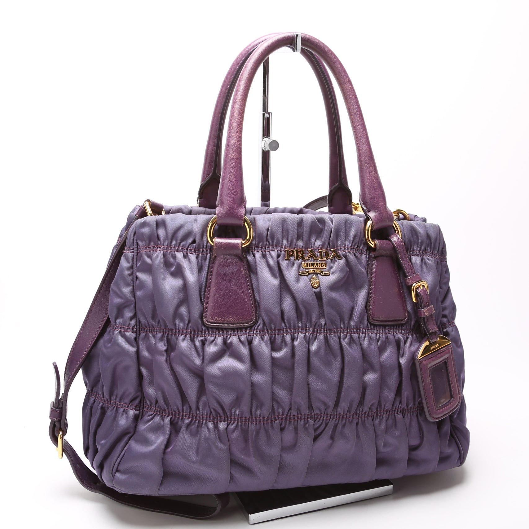 Prada Gaufre Nylon Tote Bag
