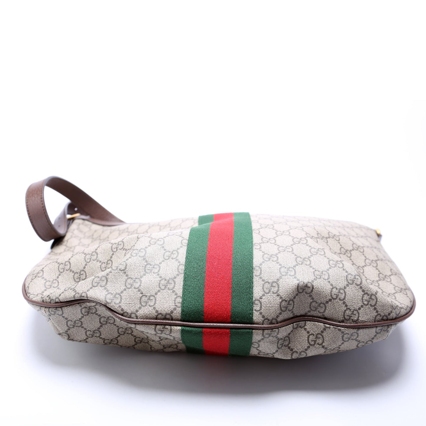 Gucci Ophidia GG Supreme Half Moon Hobo Large 547939 Bag