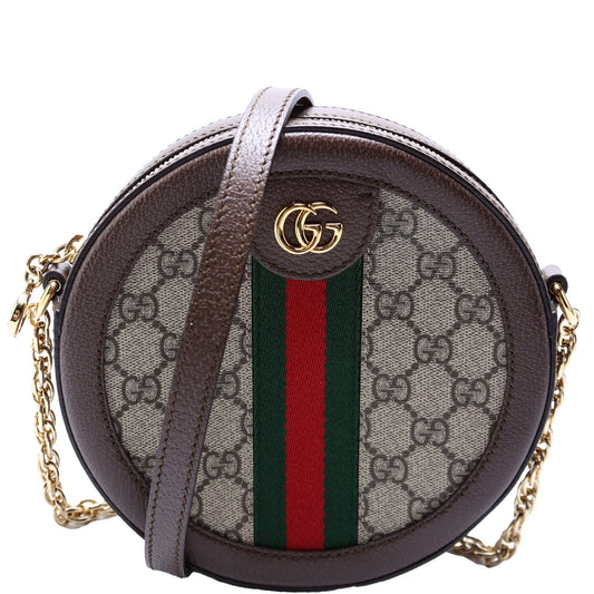 Gucci Ophidia Round Small Crossbody 550618 Bag