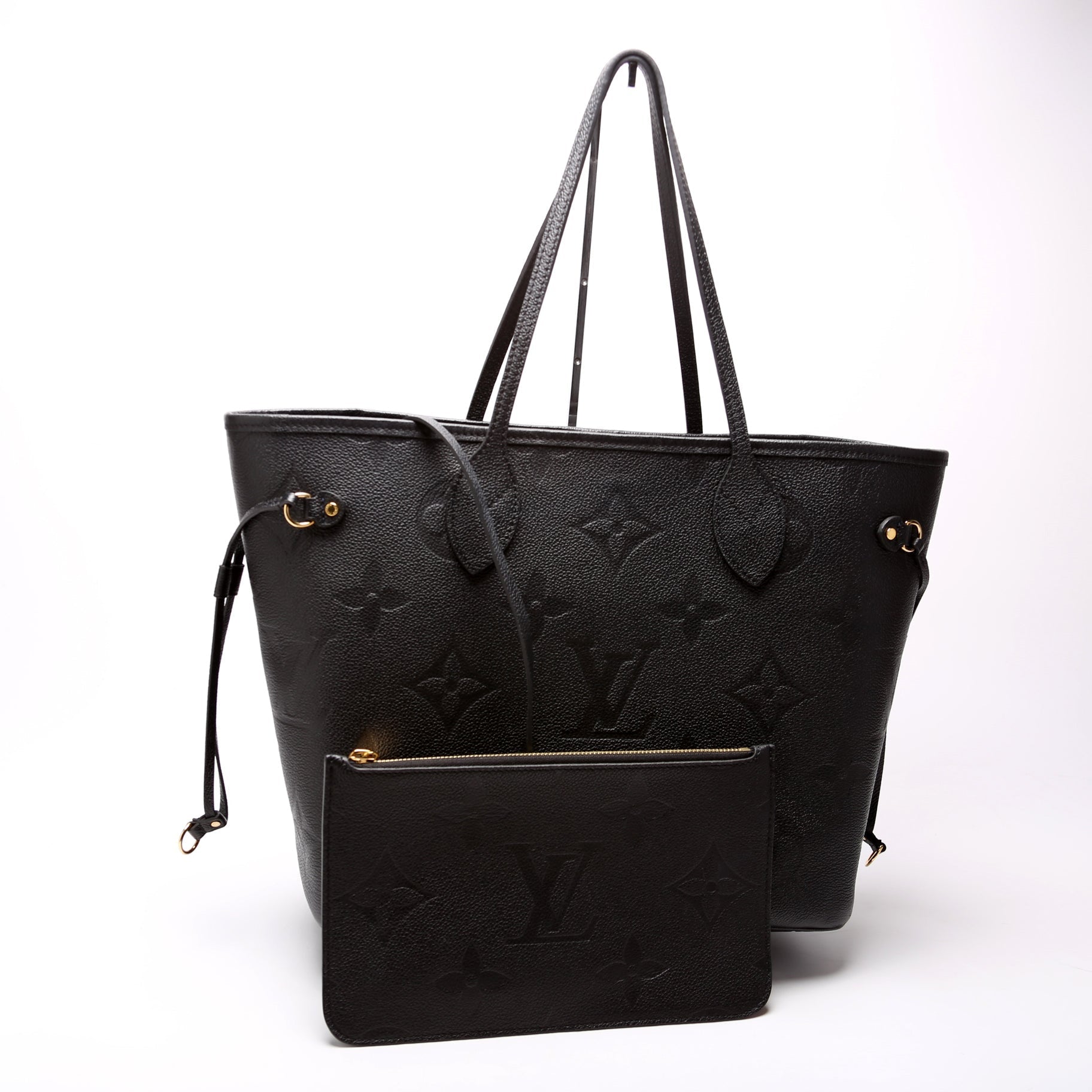 Louis Vuitton Neverfull W/Wallet MM Empreinte
