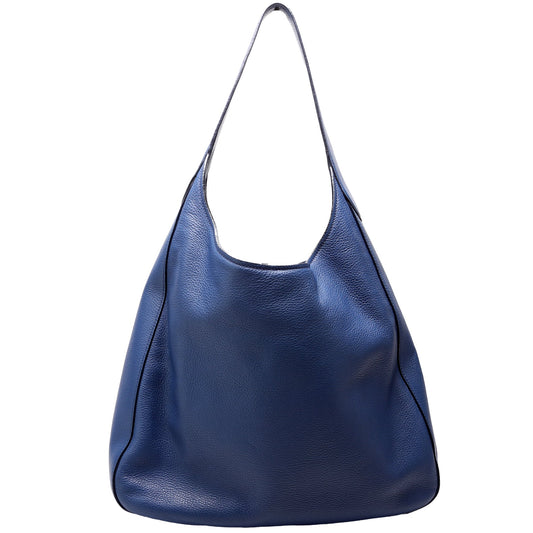 Prada 1BC013 Vitello Daino Hobo Bag
