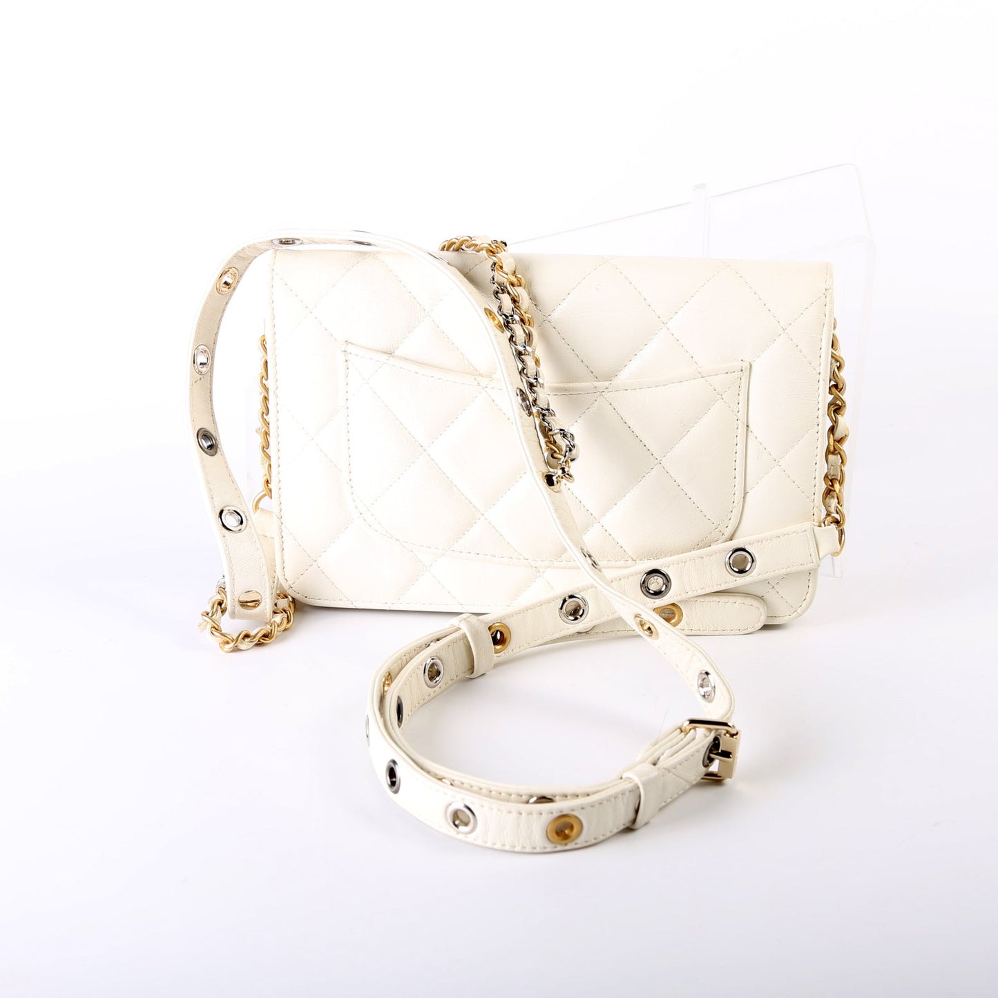 Chanel Punk Essentials WOC Quilted Goat Bag