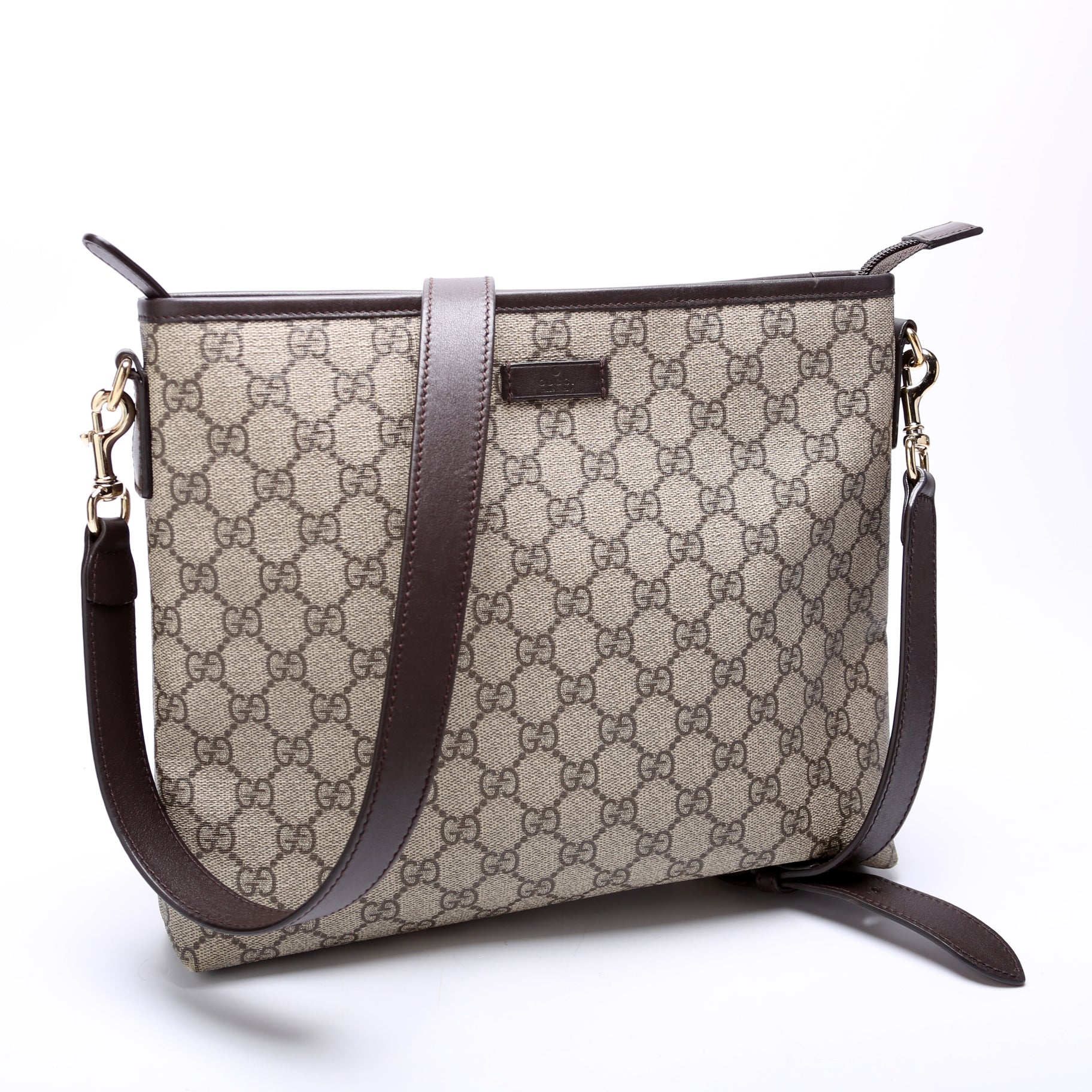 Gucci 388924 GG Canvas Crossbody Bag