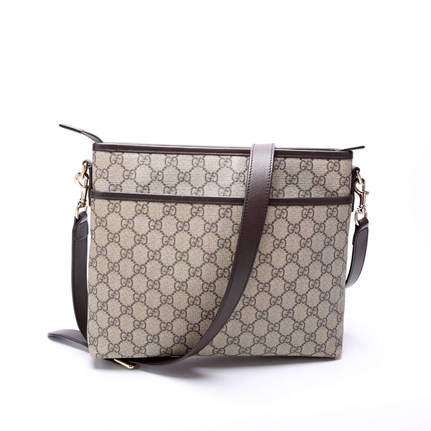 Gucci 388924 GG Canvas Crossbody Bag
