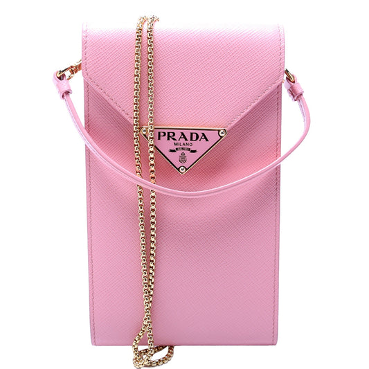 Prada Saffiano Triangle Logo Mini 1BP050 Bag