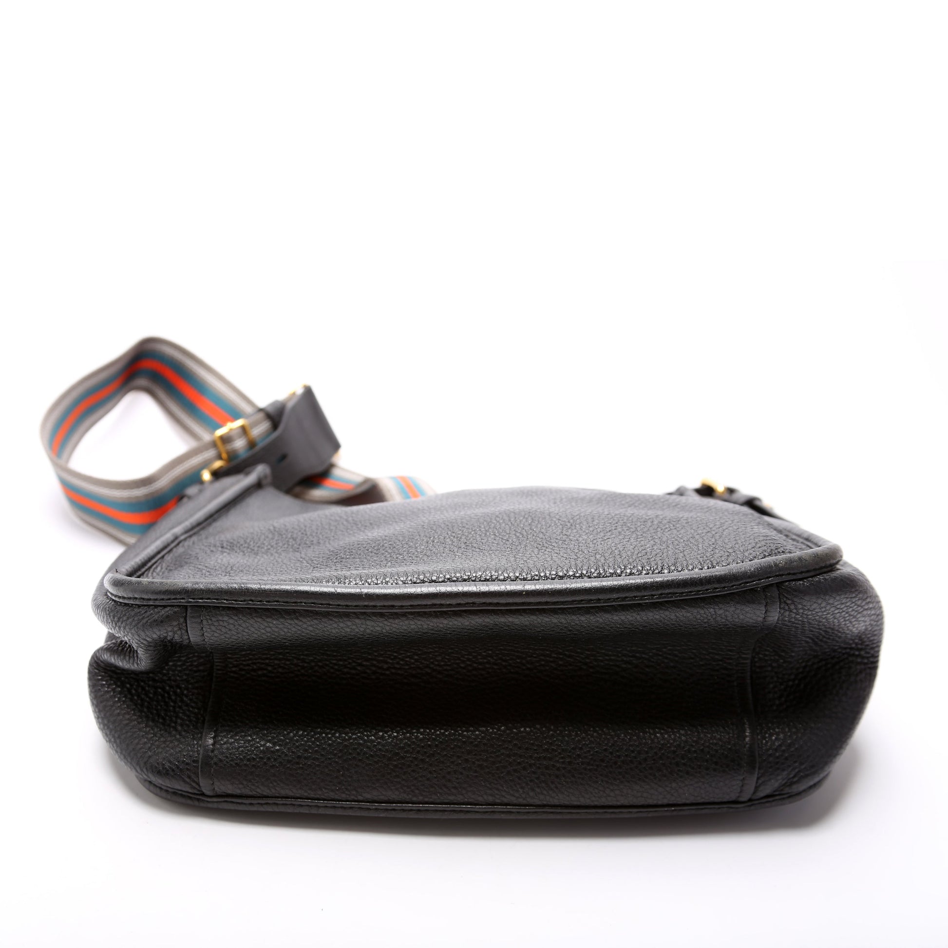 Prada Vitello Daino Hobo Black Bag