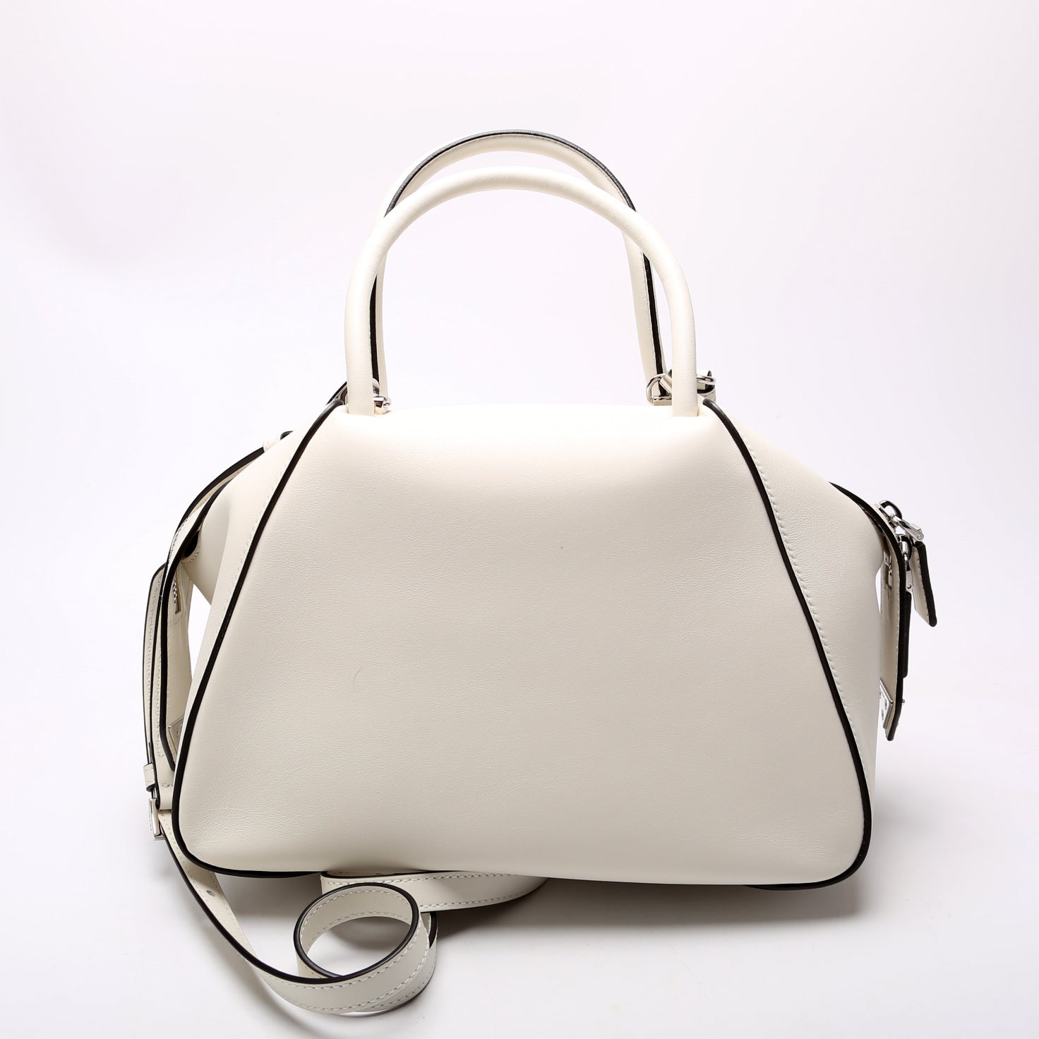 Prada 1BA365 Supernova Medium HandCalfskin White Bag
