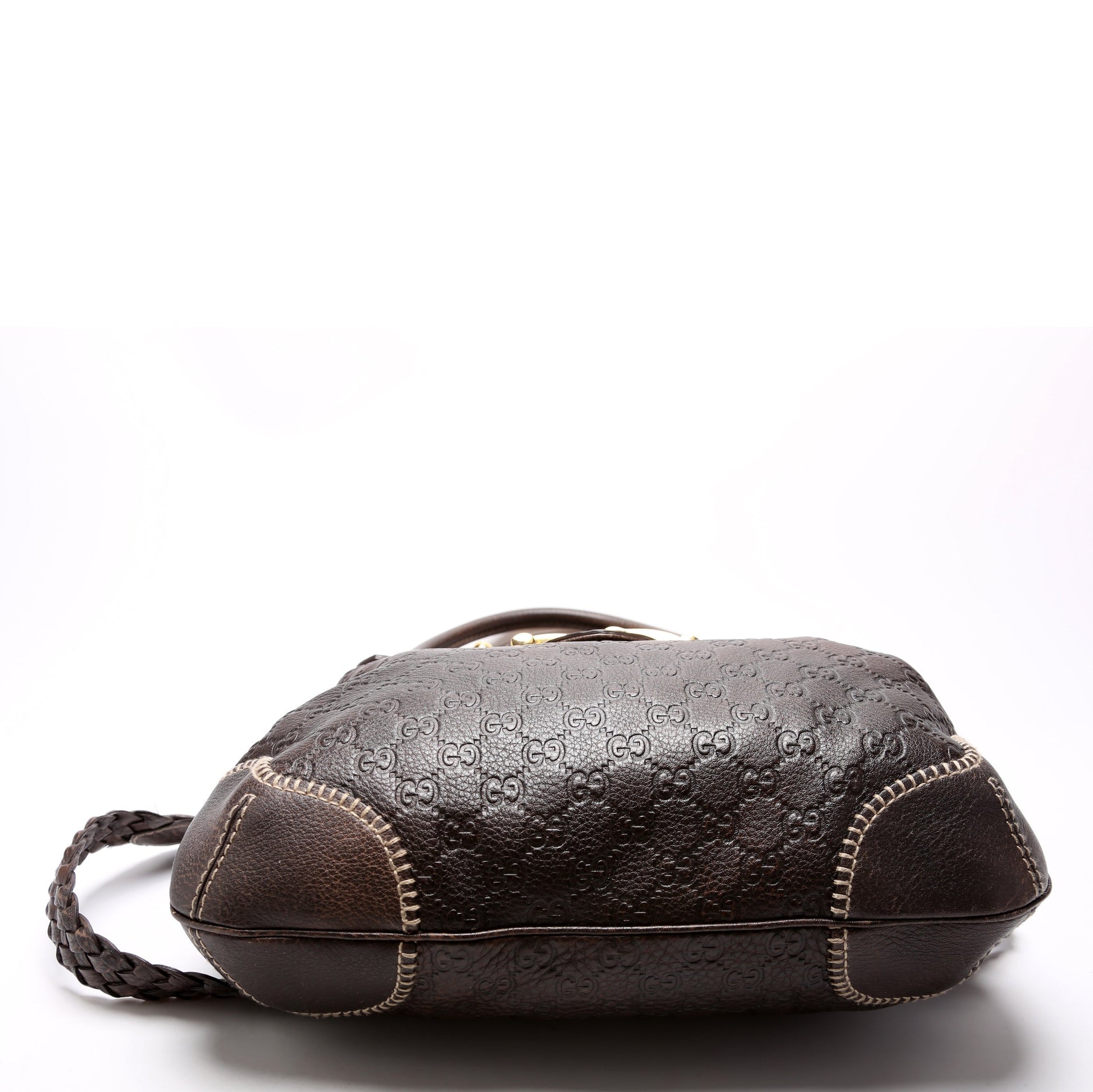 Gucci 223959 New Pelham Satchel Brown Bag