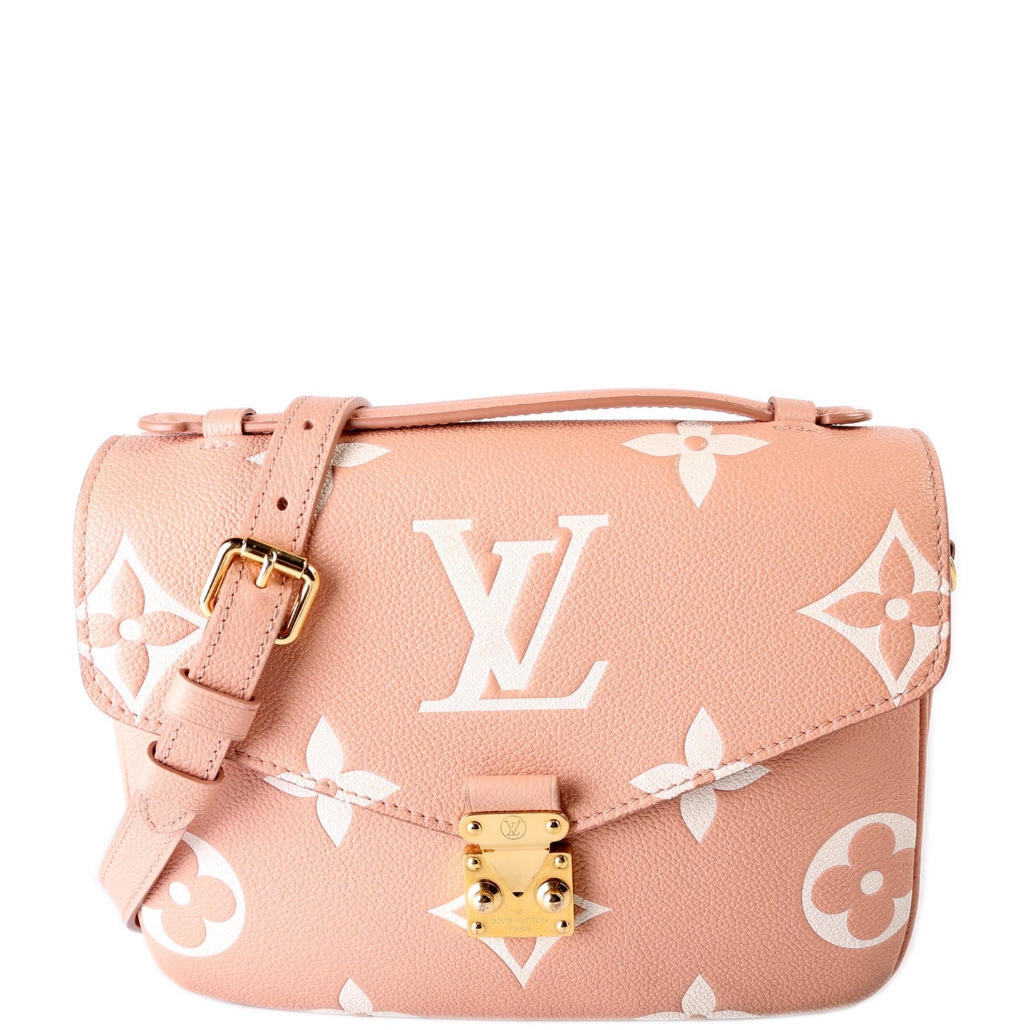 Louis Vuitton Pochette Metis Bicolor Empreinte Pink
