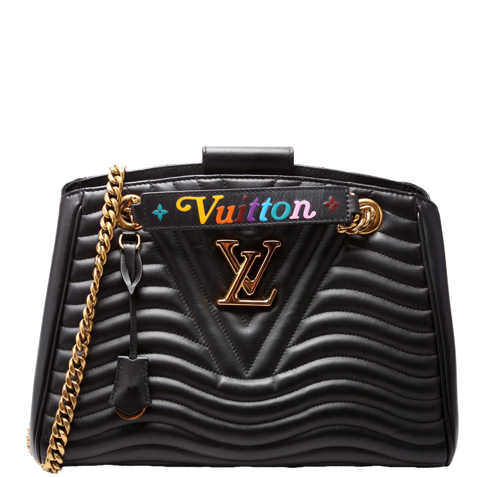 Louis Vuitton New Wave Chain Tote Black