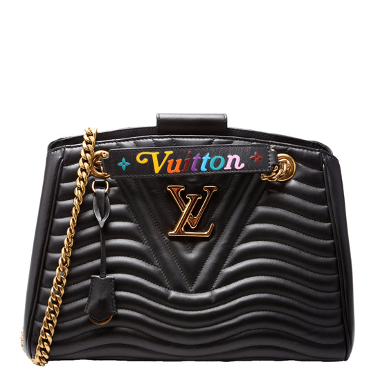 Louis Vuitton New Wave Chain Tote Black