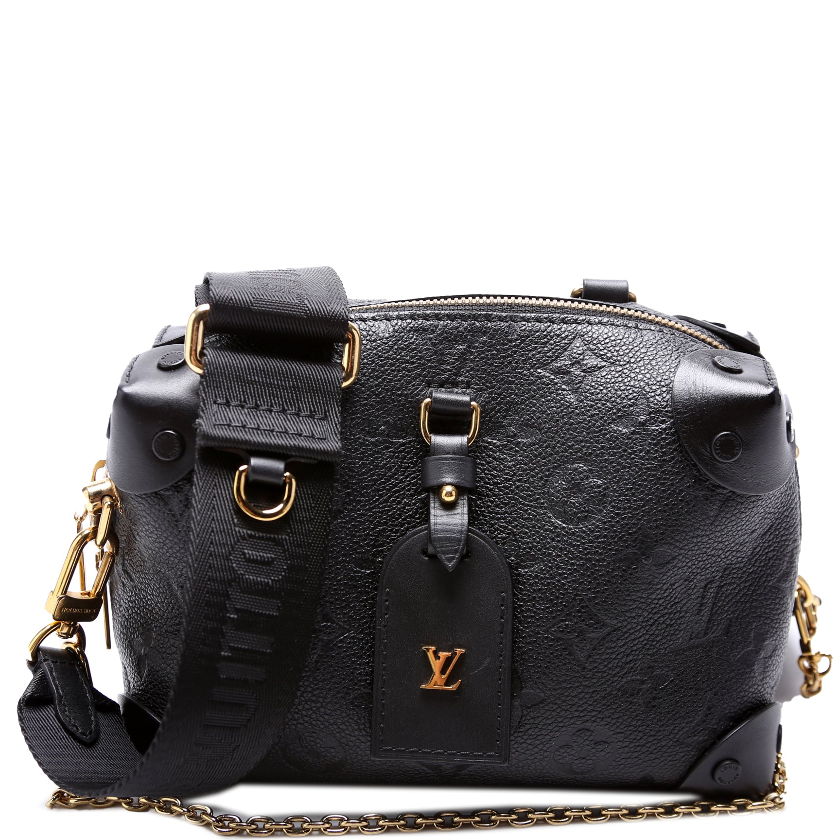 Louis Vuitton Petite Malle Souple Empreinte Black
