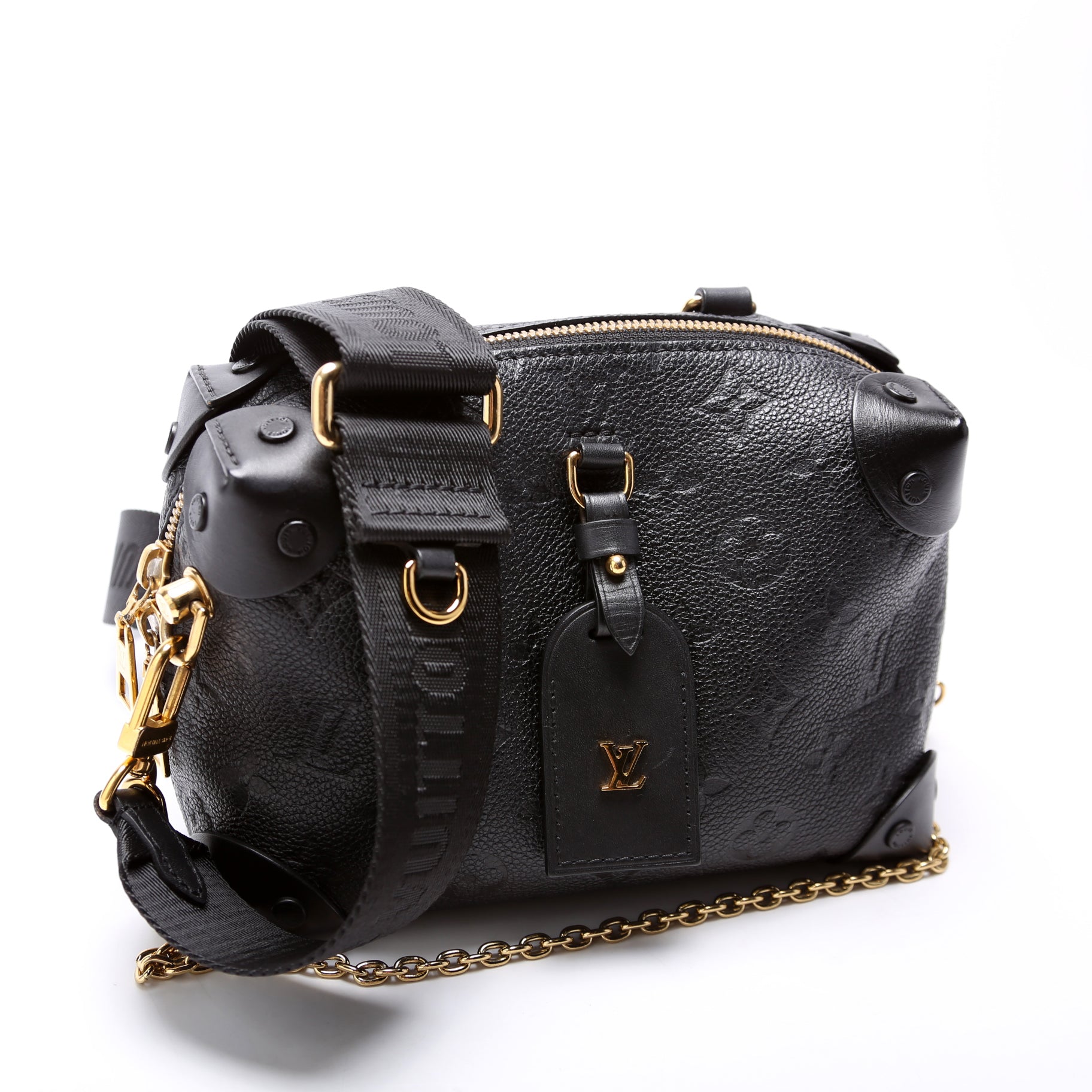Louis Vuitton Petite Malle Souple Empreinte Black