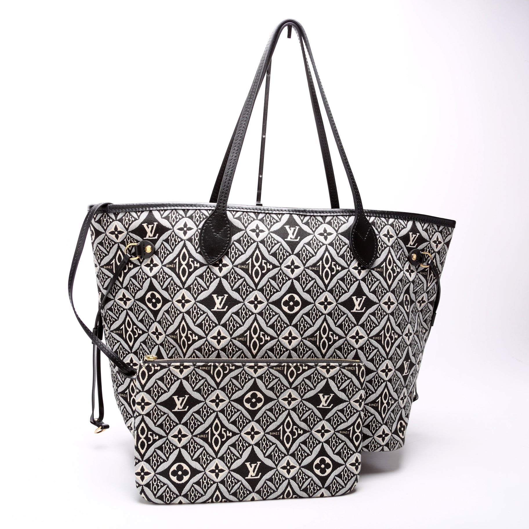 Louis Vuitton Neverfull with Wallet MM Since 1854 Jacquard