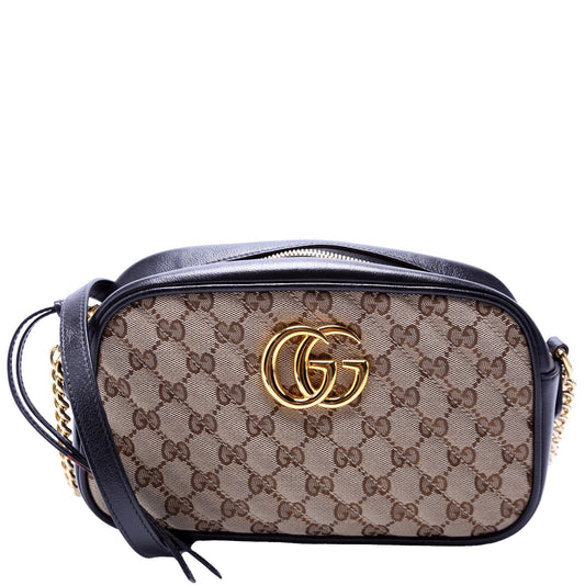 Gucci Marmont Small Canvas Camera 447632 Bag