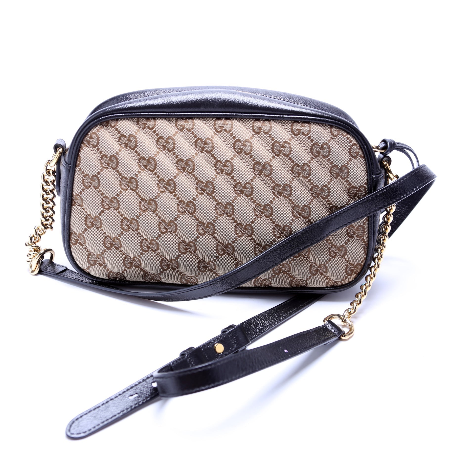 Gucci Marmont Small Canvas Camera 447632 Bag