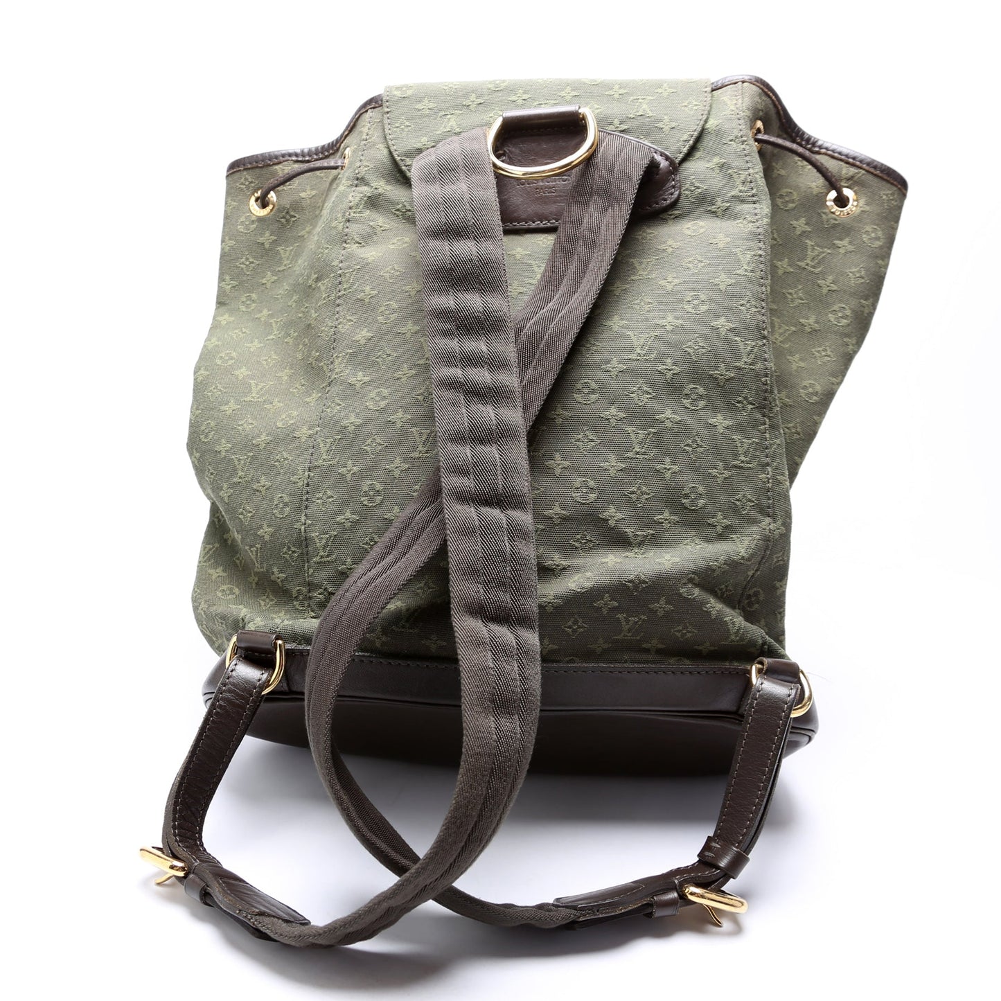 Louis Vuitton Montsouris GM Mini Lin Green