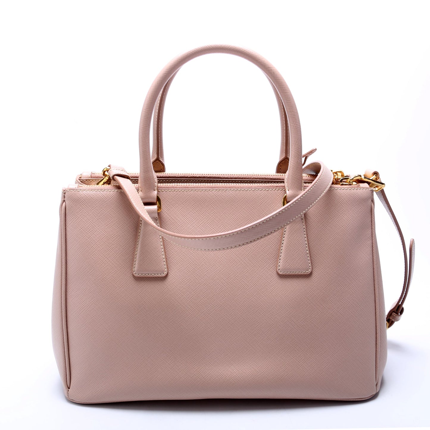 Prada Saffiano Galleria Small Pink Bag
