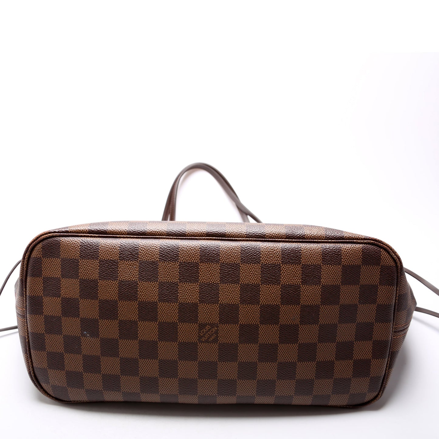 Louis Vuitton Neverfull W/Wallet MM Damier Ebene Pink