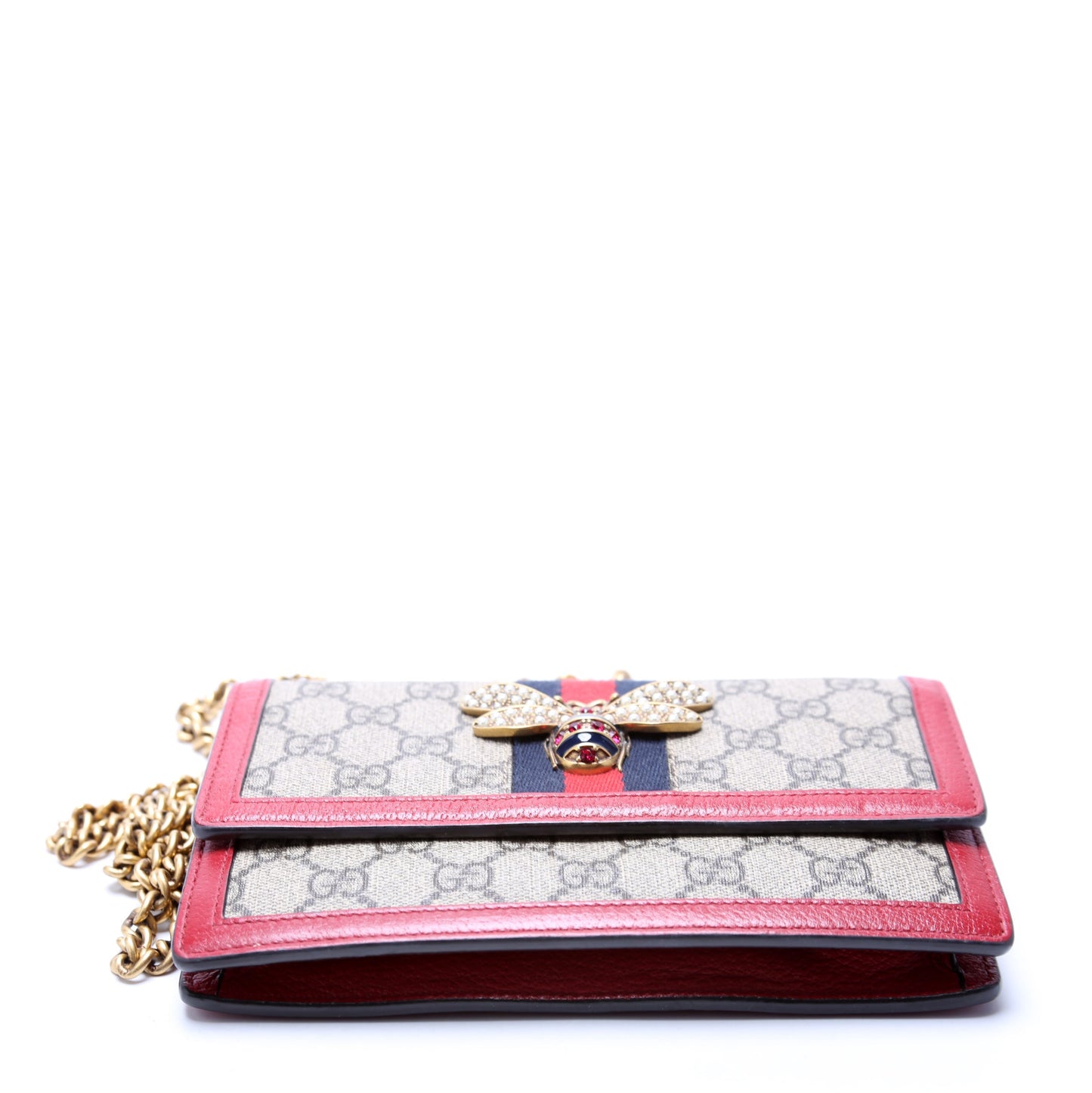 Gucci 476079 Queen Margaret WOC Red Bag