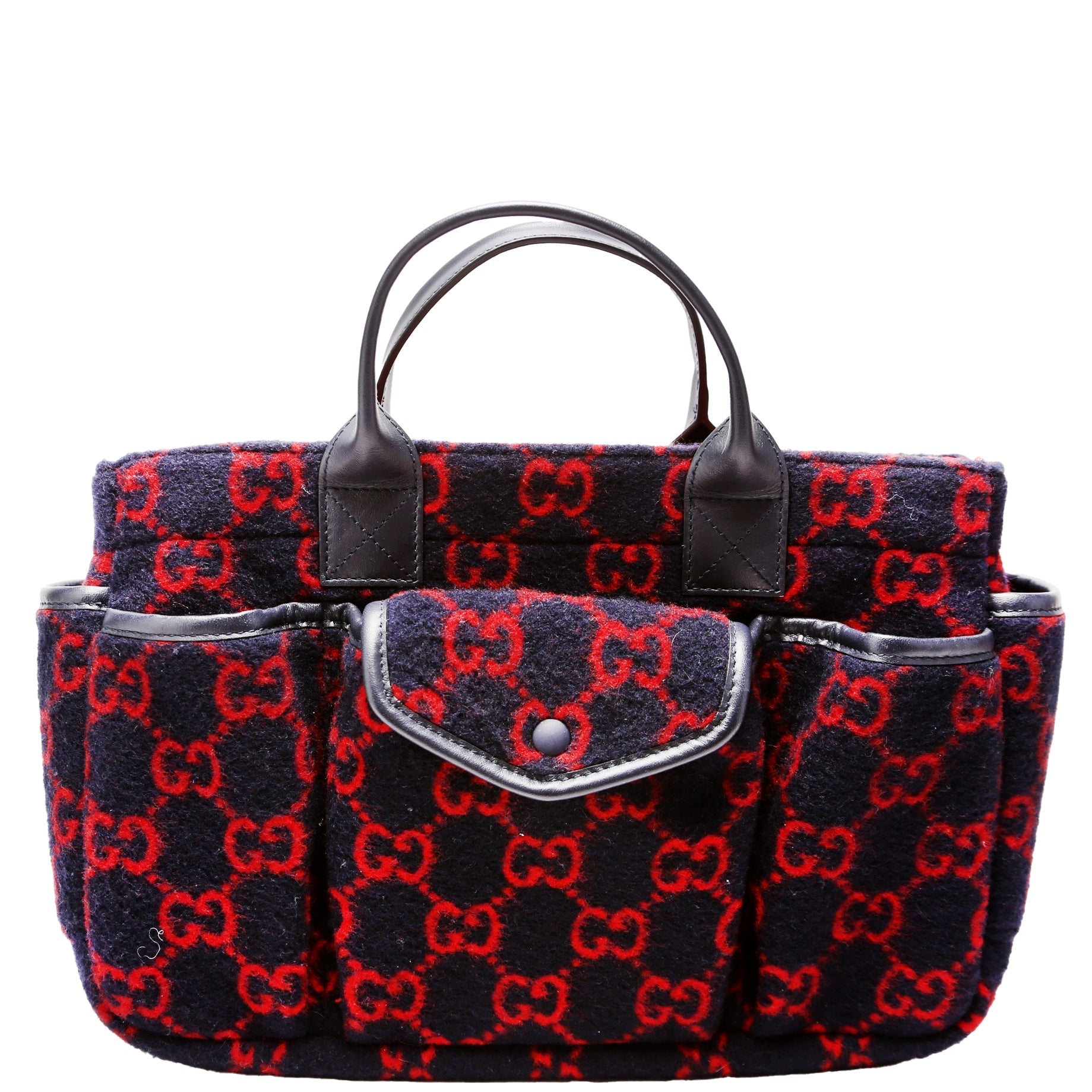 Gucci 628159 GG Wool Children's Tote Bag