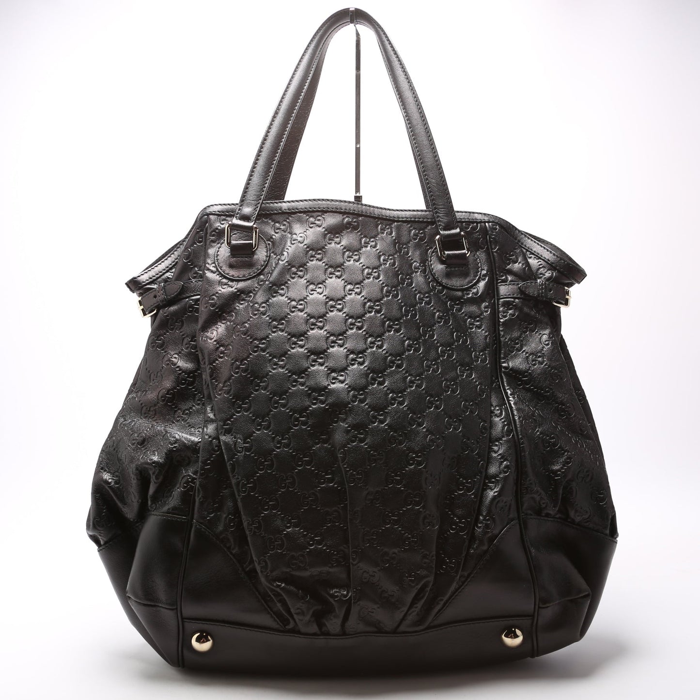 Gucci 257290 Full Moon Tote Black Bag