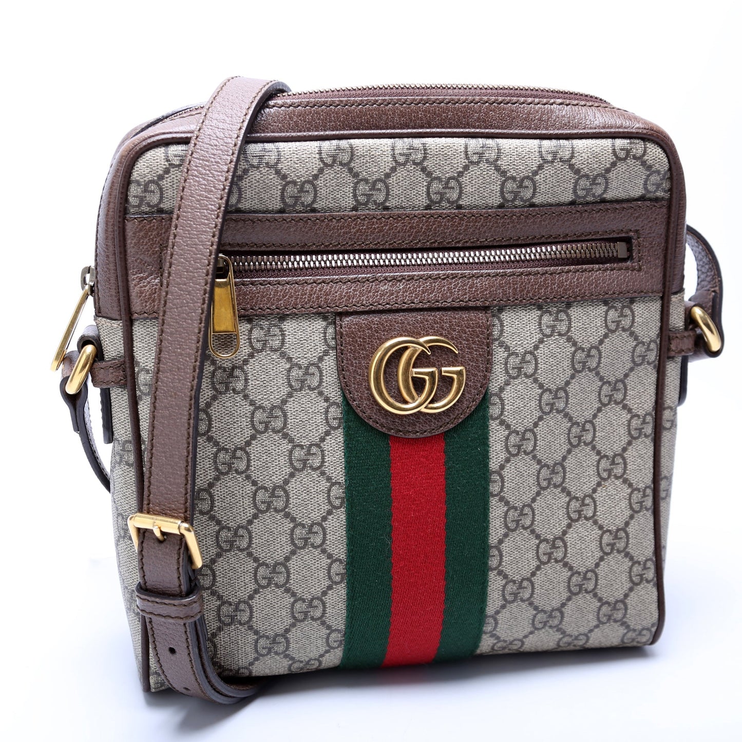 Gucci 547926 Ophidia Messenger Brown Bag
