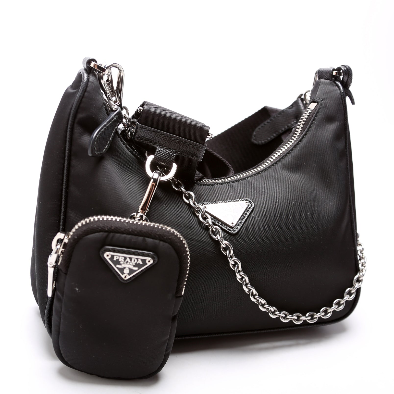Prada Nylon Re-Edition 2005 Shoulder Black Bag