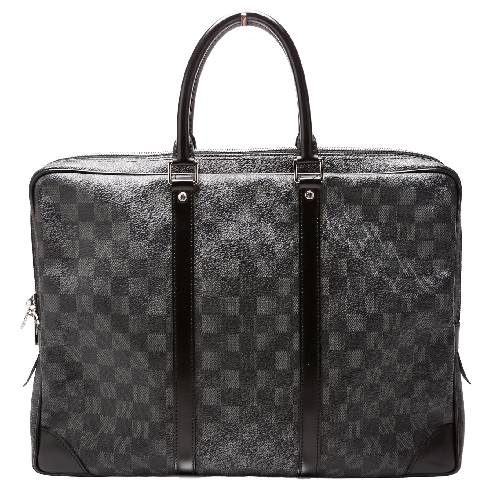 Louis Vuitton Porte Documents Briefcase Damier Graphite