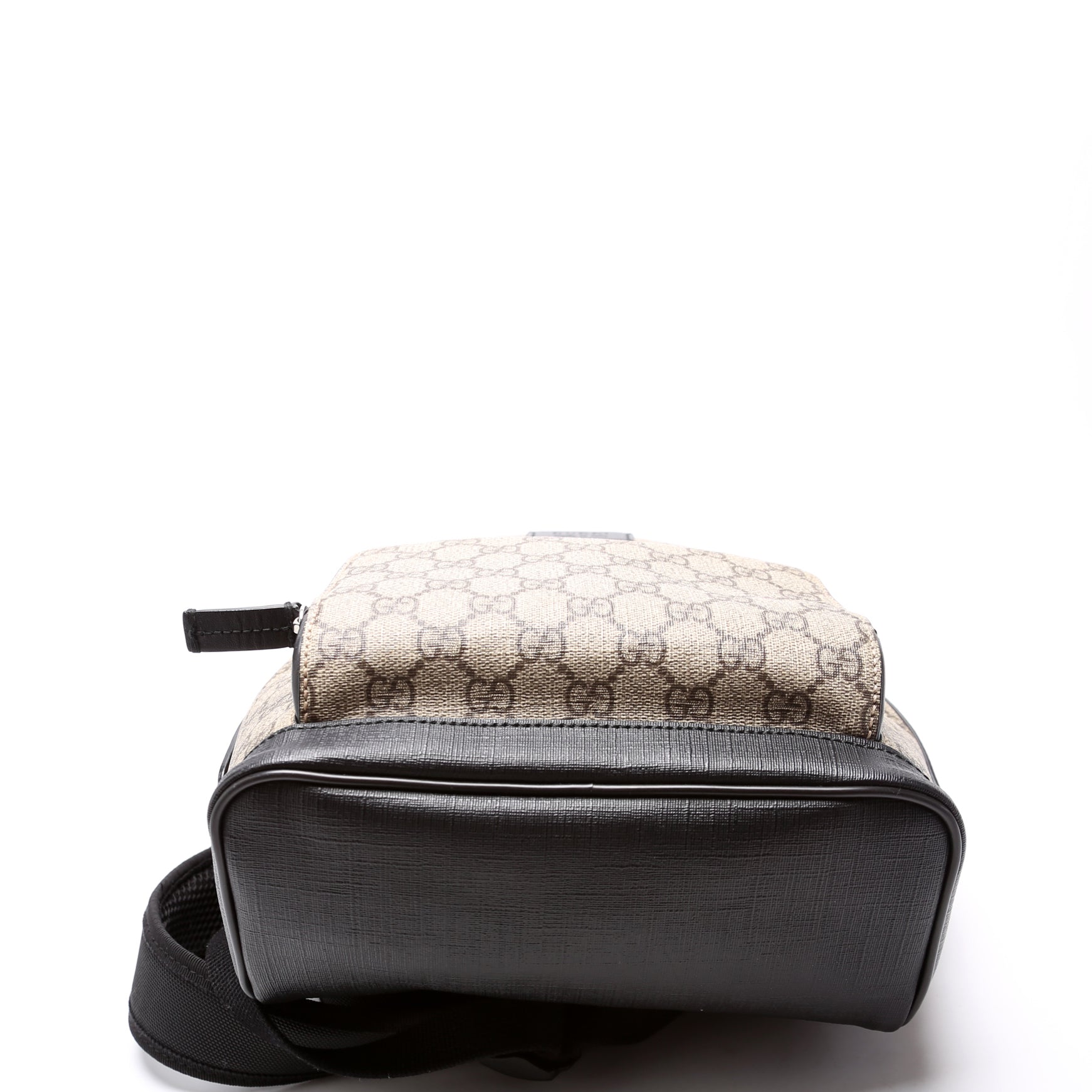 Gucci 429020 GG Supreme Eden Backpack Small Beige/Black Bag