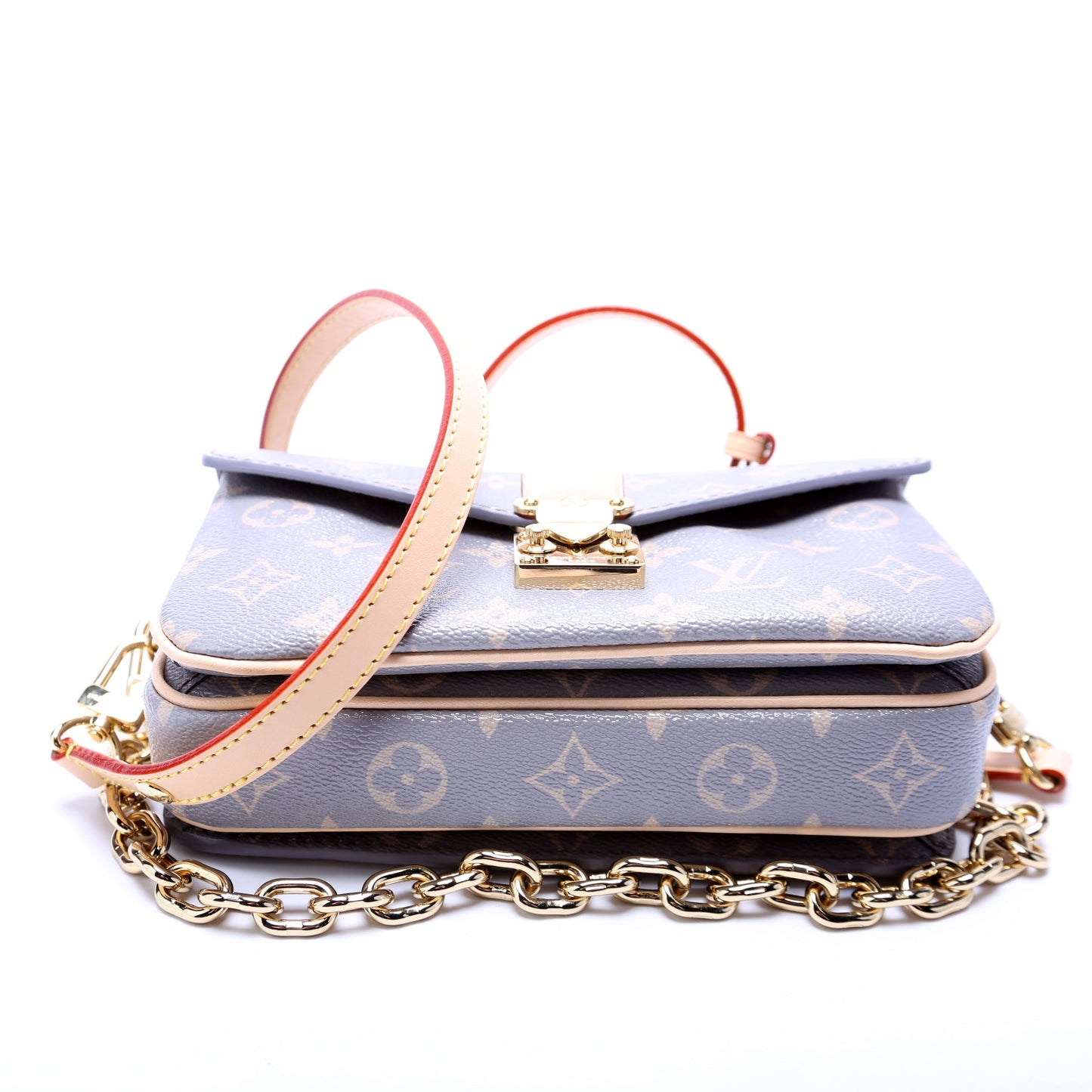 Louis Vuitton Pochette Metis East West Gray Monogram