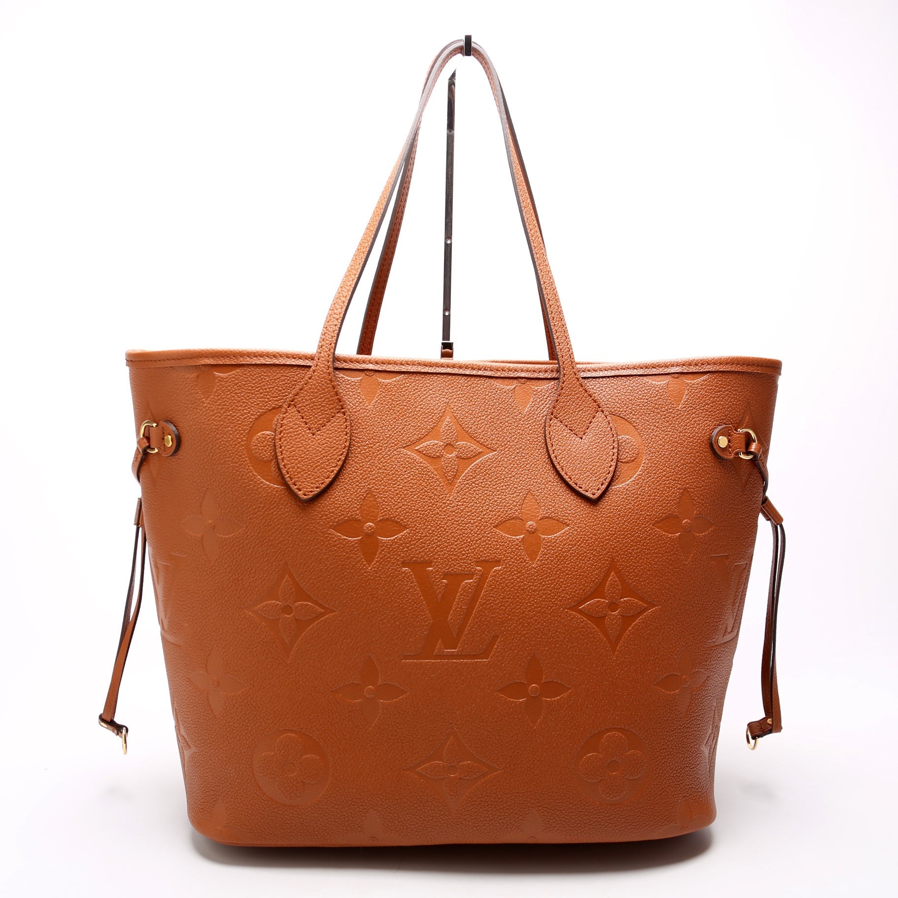 Louis Vuitton Neverfull W/Wallet MM Empreinte Brown