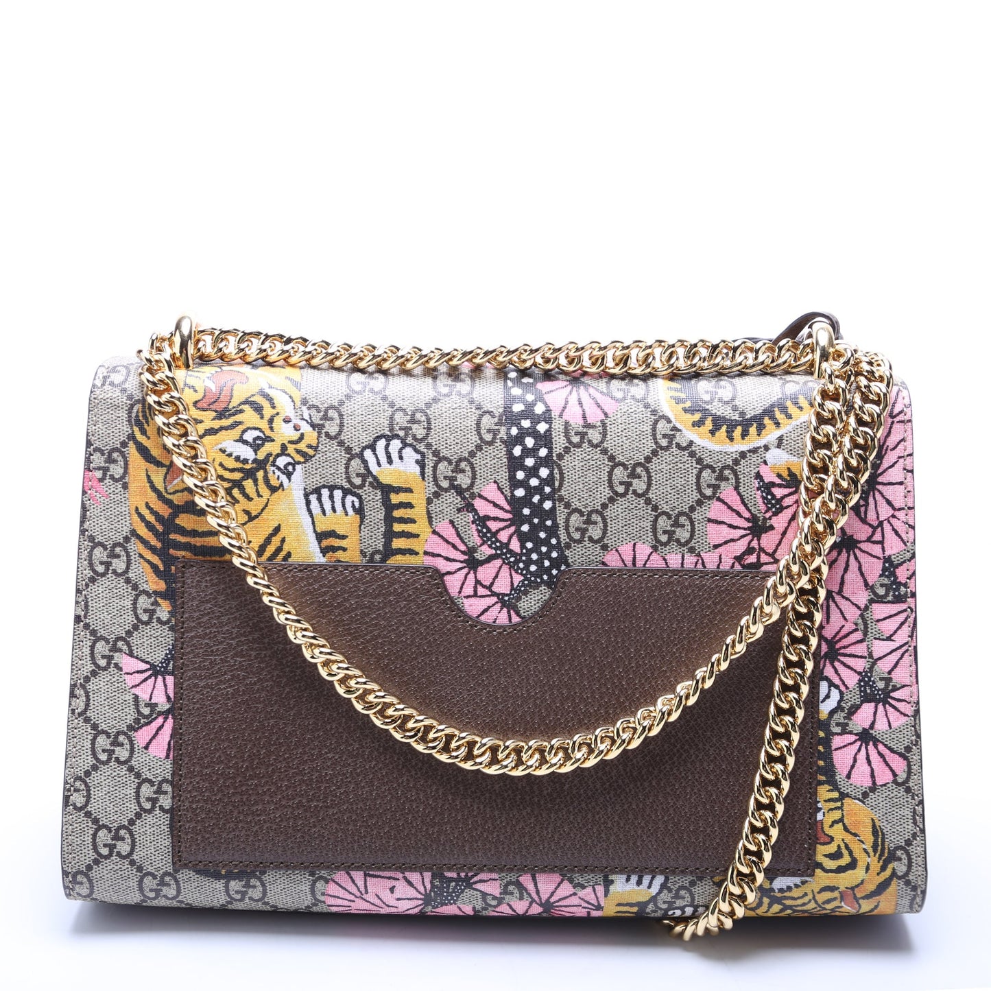 Gucci 409486 Padlock GG Supreme Bengal Shoulder Medium Multicolor Bag