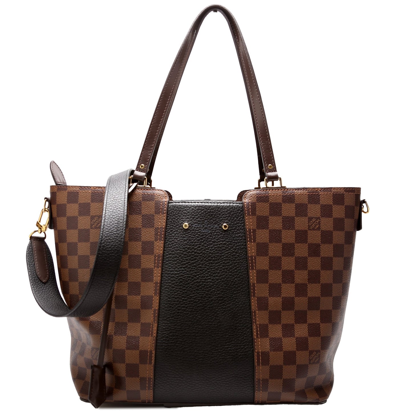 Louis Vuitton Jersey Bag Damier Ebene Black