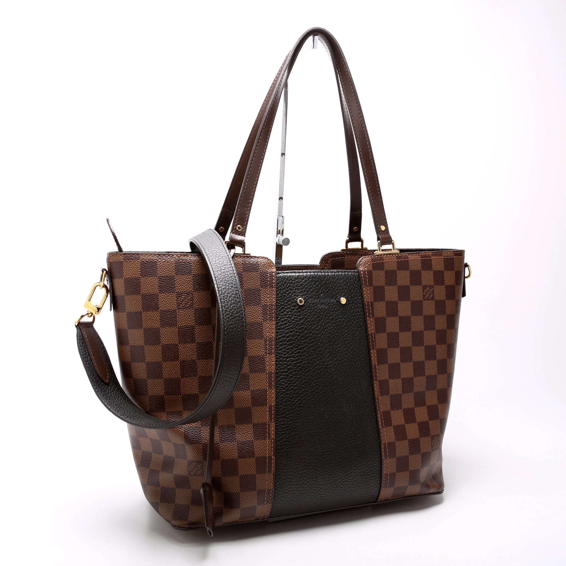 Louis Vuitton Jersey Bag Damier Ebene Black